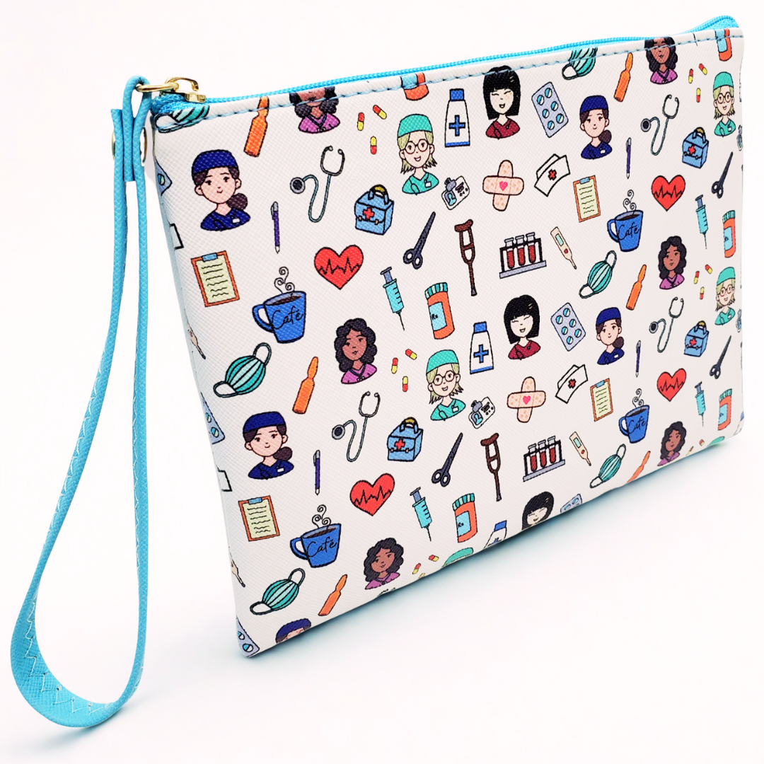 Étui à crayons Bleu