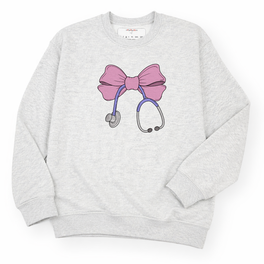 Chandail Crewneck "Rose Clinique"