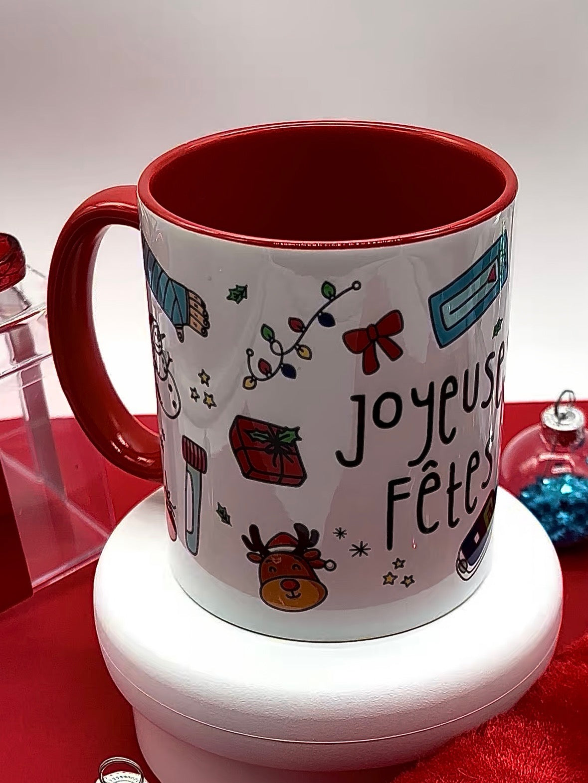 Tasse en céramique "Joyeuses Fêtes"