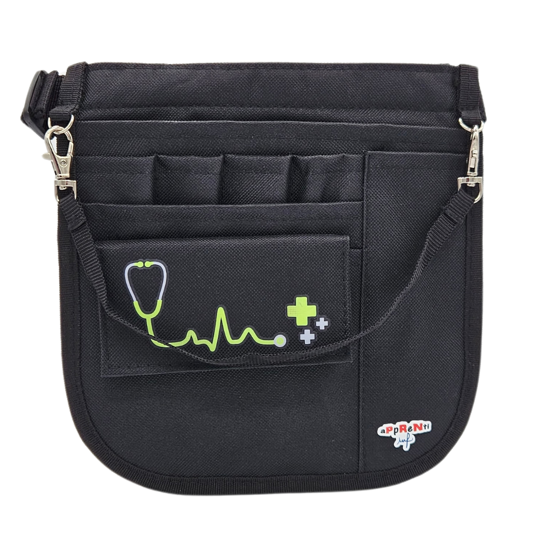 Sac banane "Stéthoscope vert"