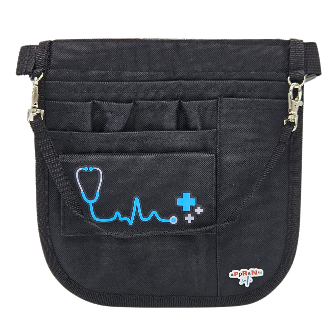 Sac banane "Stéthoscope bleu"