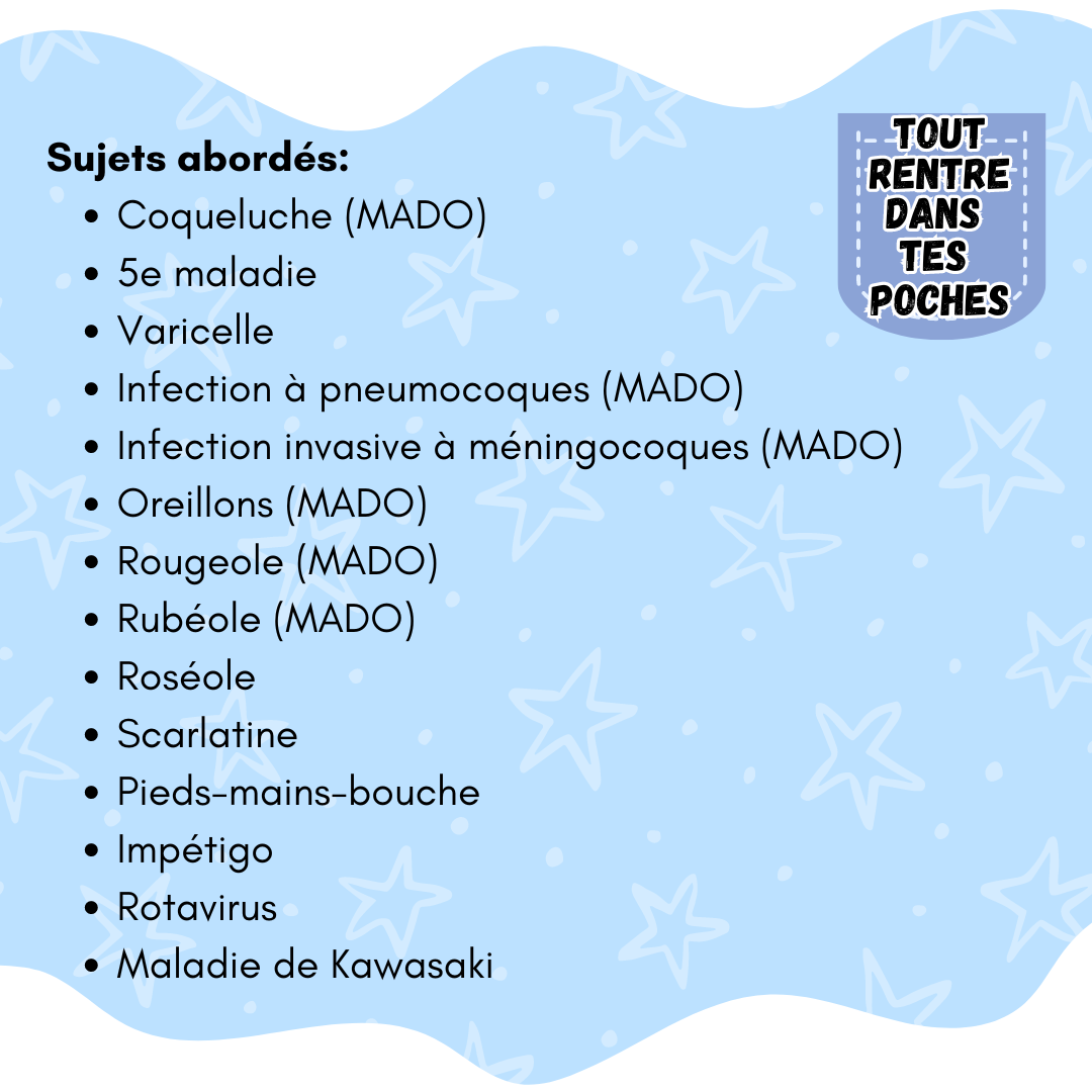 Maladies éruptives pédiatriques