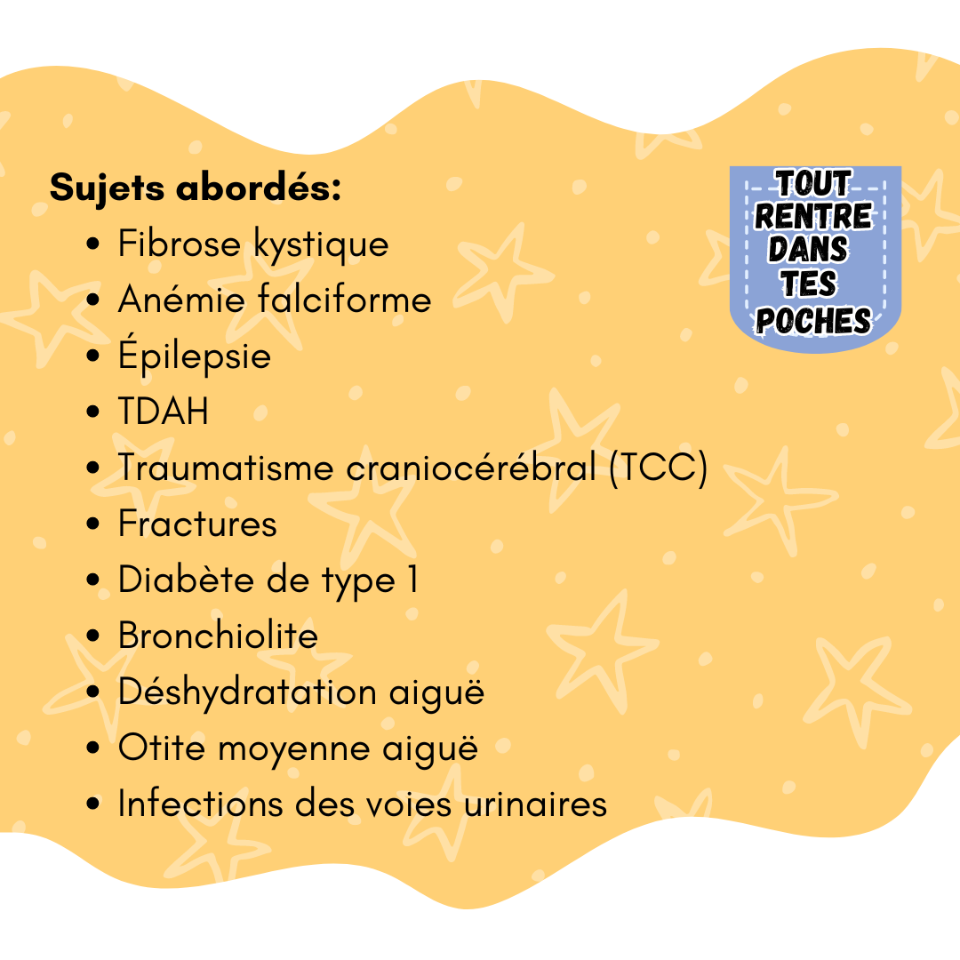 Pathologies en pédiatrie