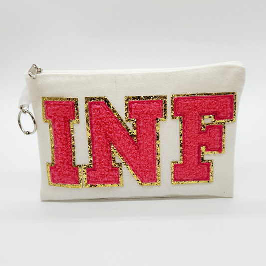 Trousse en toile de coton INF