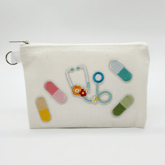 Trousse en toile de coton Rx