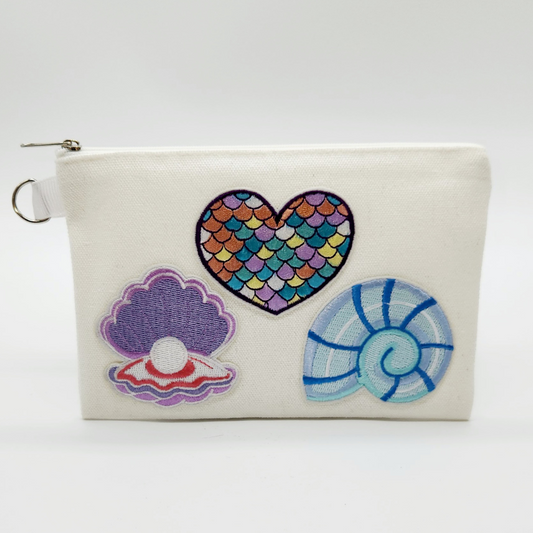 Trousse en toile de coton Ocean