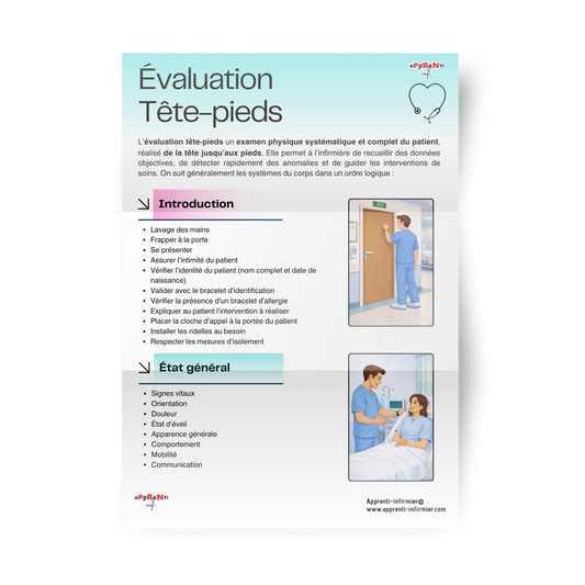 PDF Fiche informative "Évaluation  Tête-pieds"