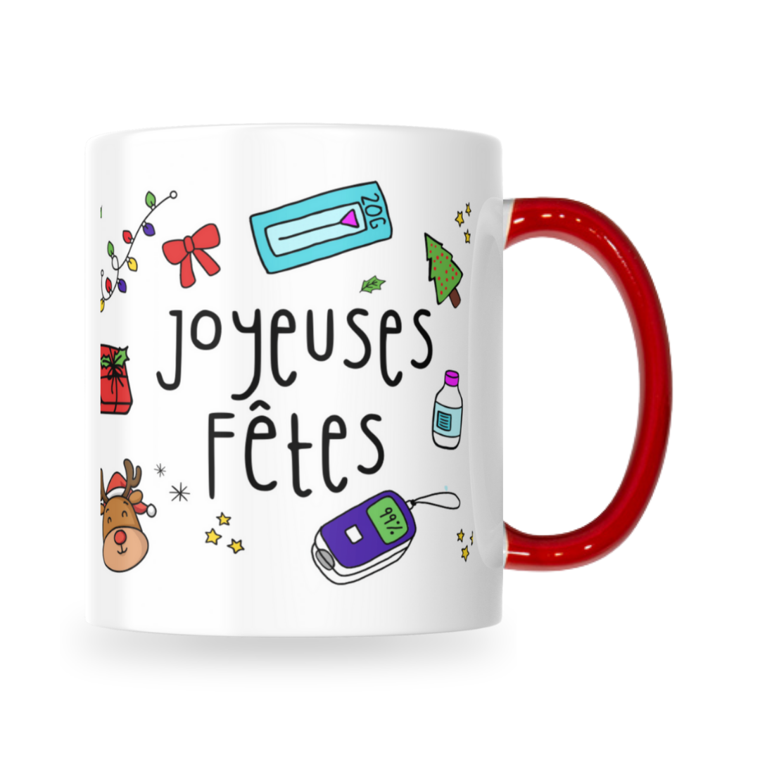 Tasse en céramique "Joyeuses Fêtes"