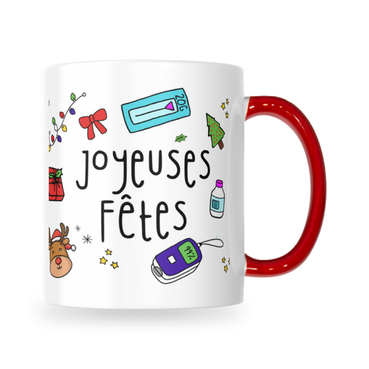 Tasse en céramique "Joyeuses Fêtes"
