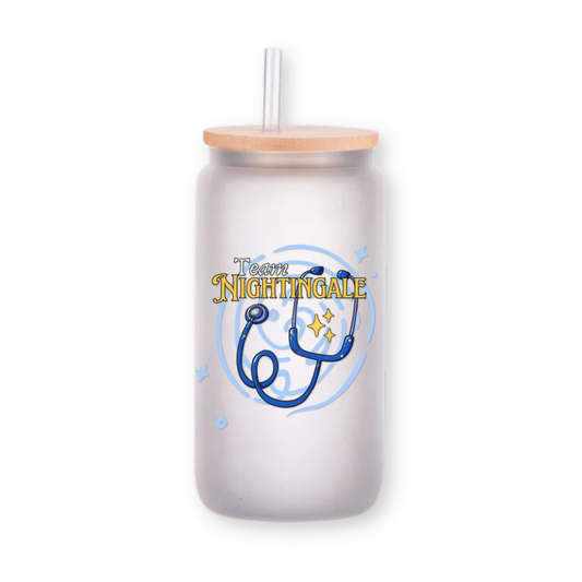 Verre canette "Team Nightingale"