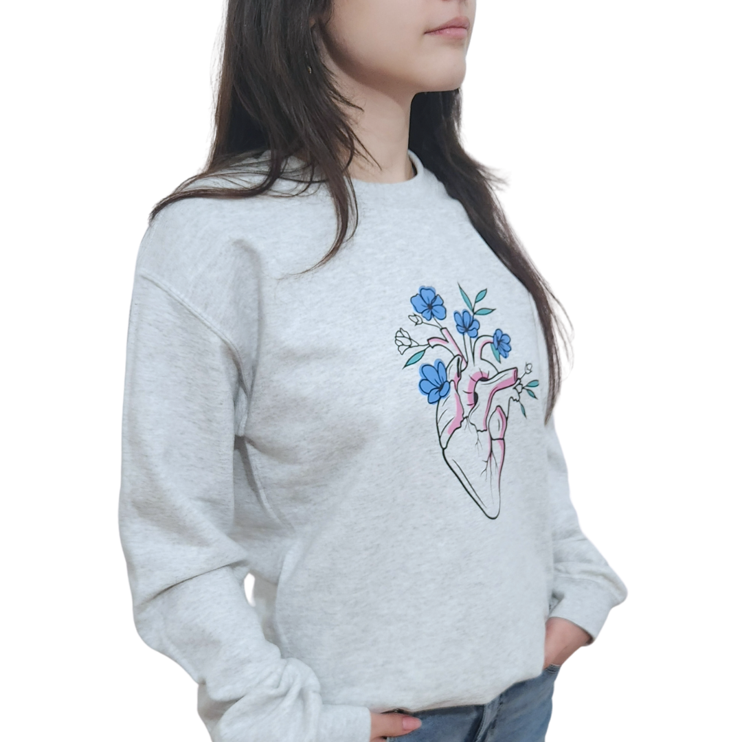 Chandail Crewneck "Cœur"