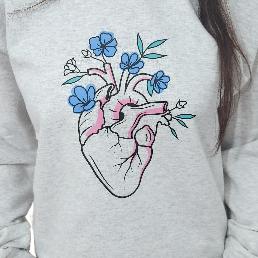 Chandail Crewneck "Cœur"