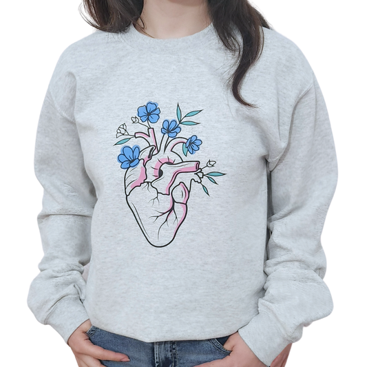 Chandail Crewneck "Cœur"